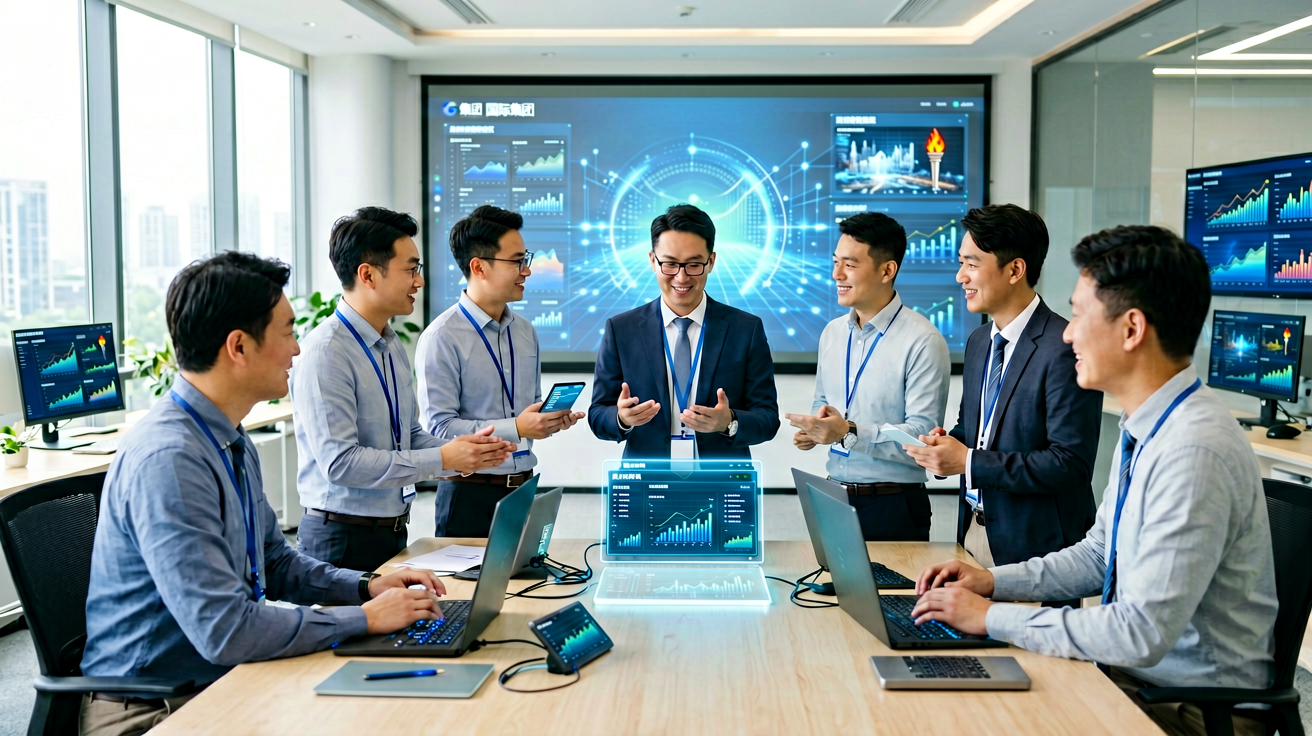 U8数字经济板块，展示数据驱动的产业协同平台与数字化服务体系