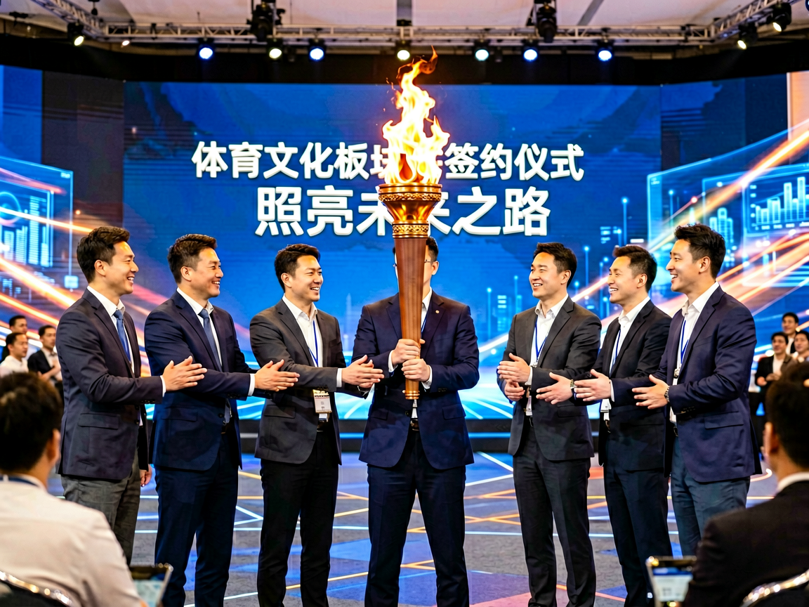 U8体育文化板块战略合作签约仪式，呈现产业协同发展的新里程碑